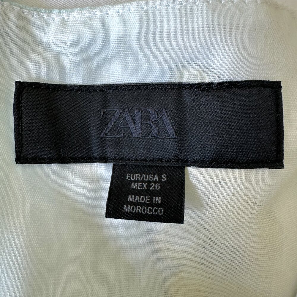 Zara Lemon Poplin Dress - Picture 12 of 14